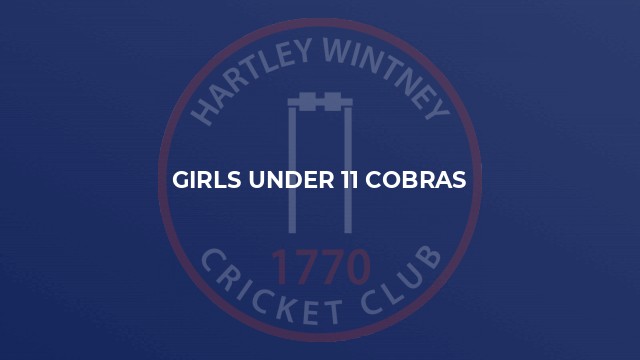 Girls Under 11 Cobras