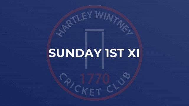 Sunday 1st XI