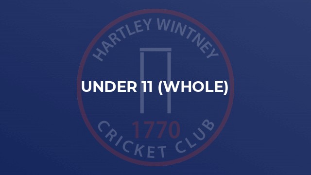 Under 11 (whole)