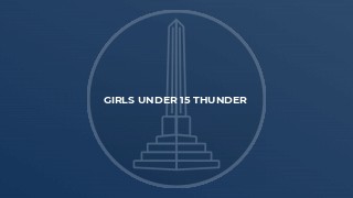 Girls Under 15 Thunder