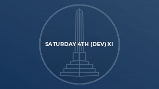 Saturday 4th (Dev) XI