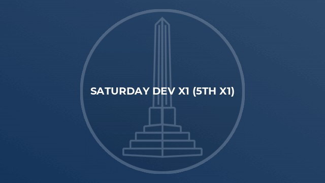 Saturday Dev X1 (5th X1)