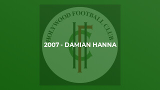2007 - Damian Hanna