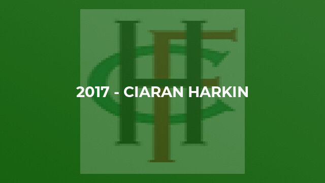 2017 - Ciaran Harkin