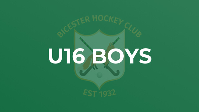 U16 Boys