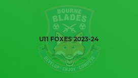 U11 Foxes 2023-24