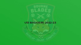 U13 Badgers 2022-23
