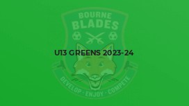U13 Greens 2023-24
