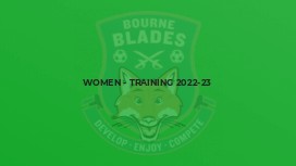 Women - Training 2022-23
