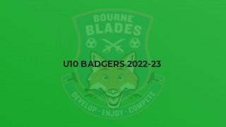 U10 Badgers 2022-23