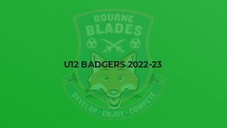 U12 Badgers 2022-23
