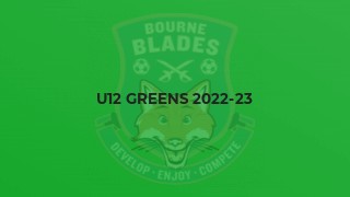 U12 Greens 2022-23