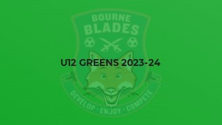 U12 Greens 2023-24