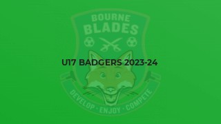 U17 Badgers 2023-24