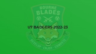 U7 Badgers 2022-23