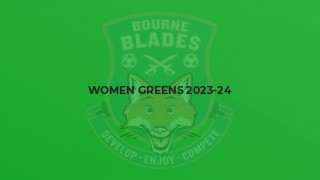 Women Greens 2023-24