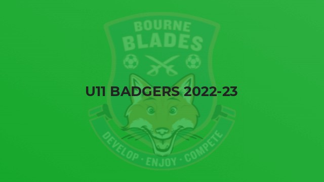 U11 Badgers 2022-23