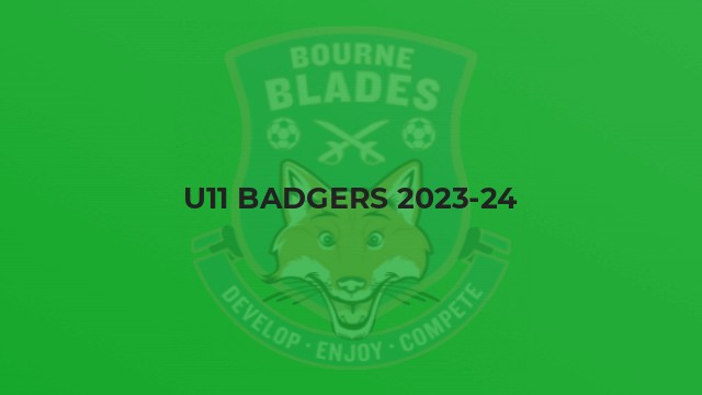 U11 Badgers 2023-24