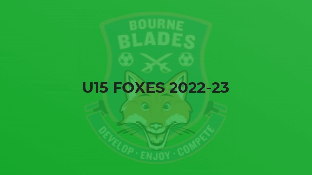 U15 Foxes 2022-23