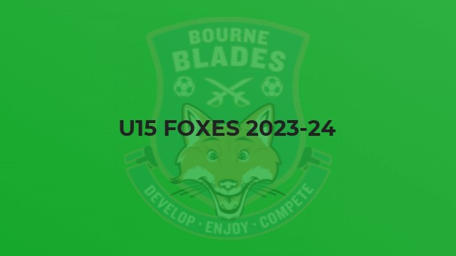 U15 Foxes 2023-24