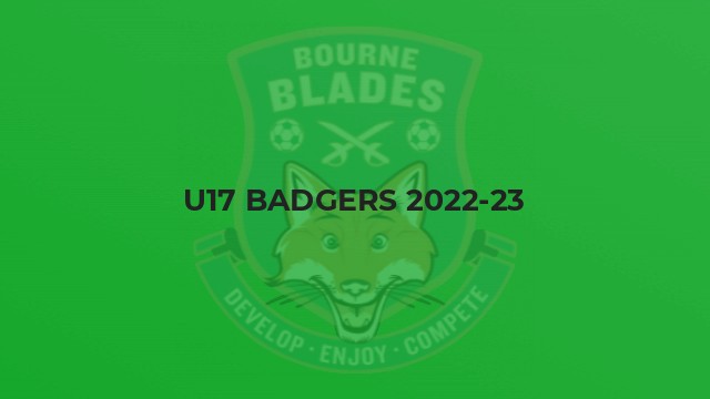 U17 Badgers 2022-23