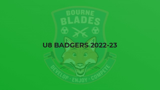 U8 Badgers 2022-23