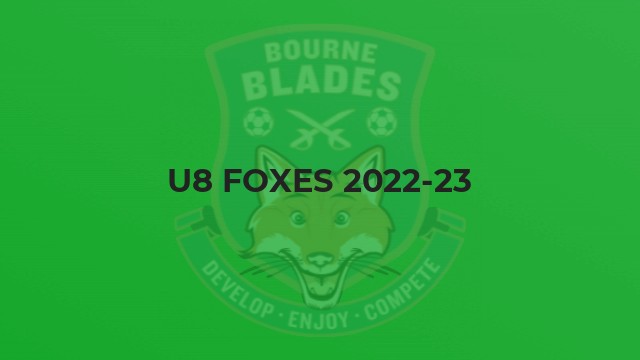 U8 Foxes 2022-23