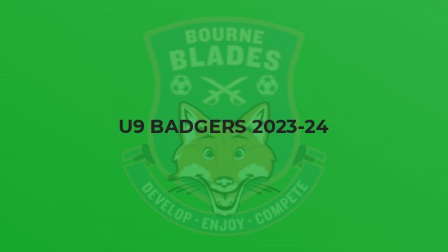 U9 Badgers 2023-24