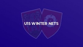 U15 Winter Nets