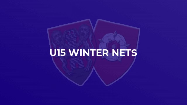 U15 Winter Nets