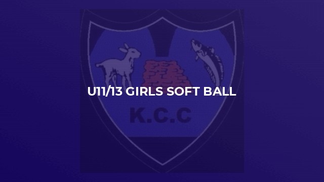 U11/13 GIRLS Soft Ball