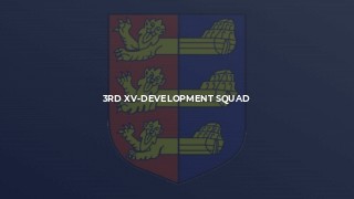 3rd XV-Development Squad