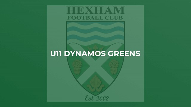 U11 Dynamos Greens