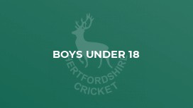 Boys Under 18