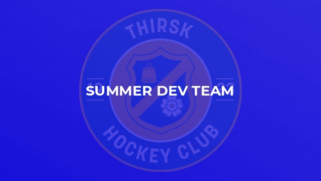 Summer Dev Team