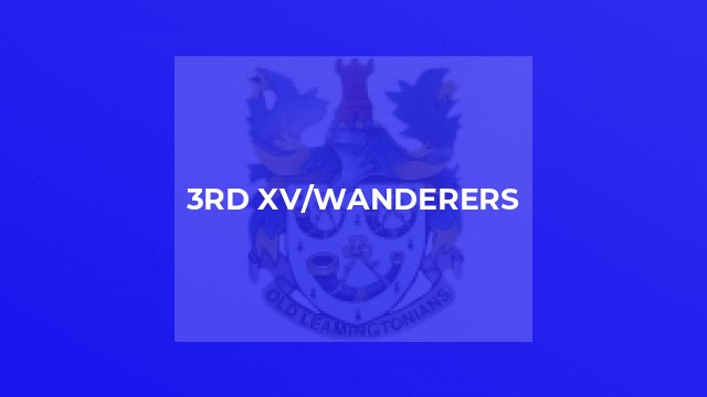 3rd XV/Wanderers