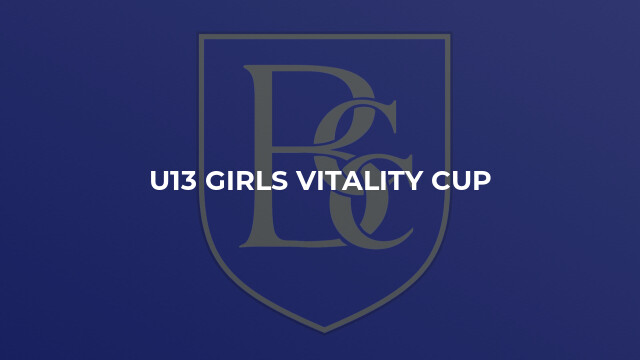 U13 Girls Vitality Cup