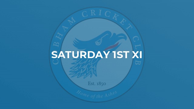 Saturday 1st XI