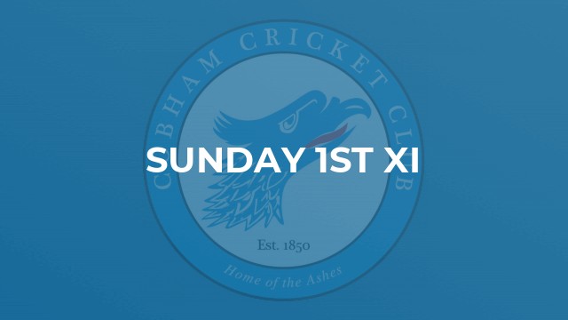 Sunday 1st XI