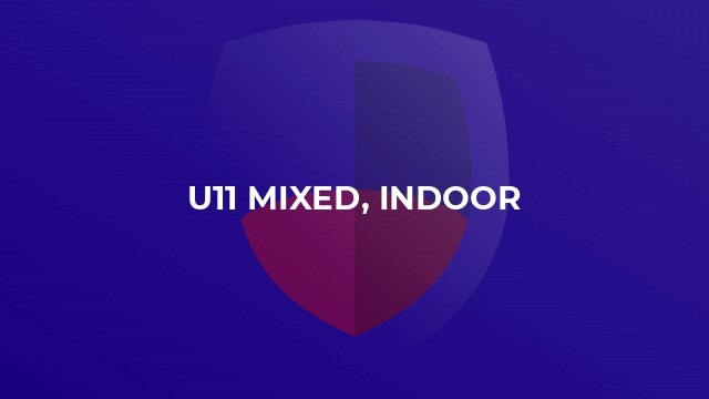 U11 Mixed, Indoor