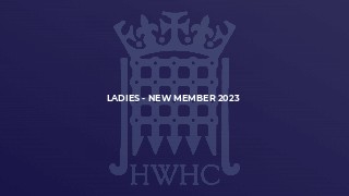 Ladies - New Member 2023