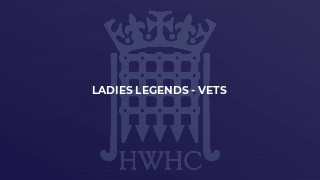 Ladies Legends - Vets