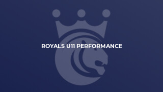 Royals U11 Performance