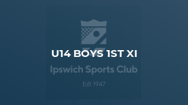 U14 Boys 1st XI