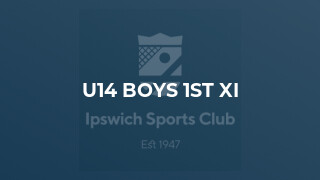 U14 Boys 1st XI