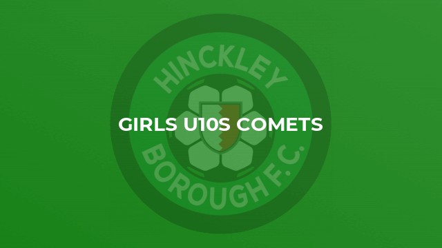 Girls U10s Comets