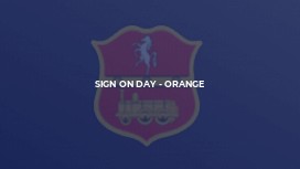 Sign on Day - Orange