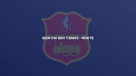 Sign on Day Teams - White