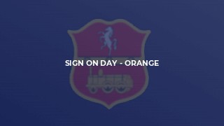Sign on Day - Orange