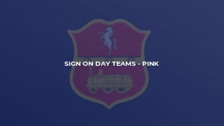 Sign on Day Teams - Pink
